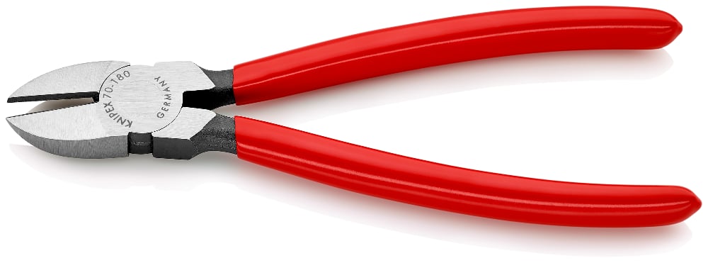 KNIPEX Pliers Diag Cut 180mm Plas