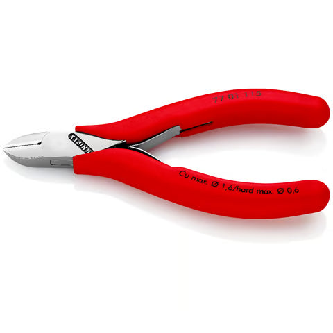 KNIPEX Electronics Diagonal Cutting Pliers, 115mm