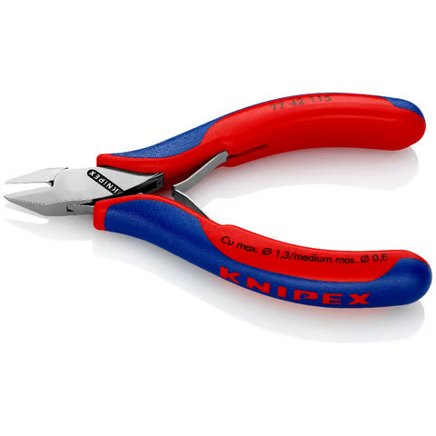 KNIPEX Pliers Diag Cut 115mm Point Head Cush