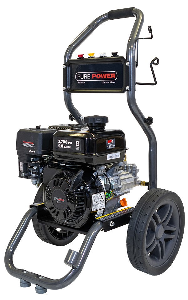 BE 2,700 PSI Petrol Pressure Washer - Powerease R210, 9 L/min | PP2760A-R