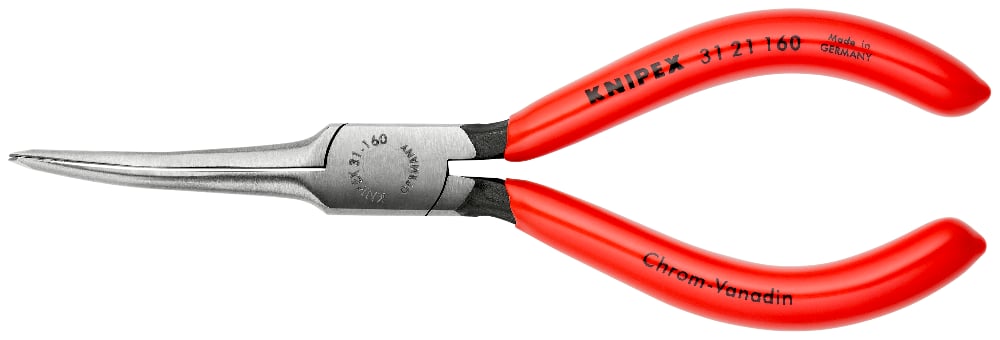 KNIPEX Curved Needle Nose Pliers160mm