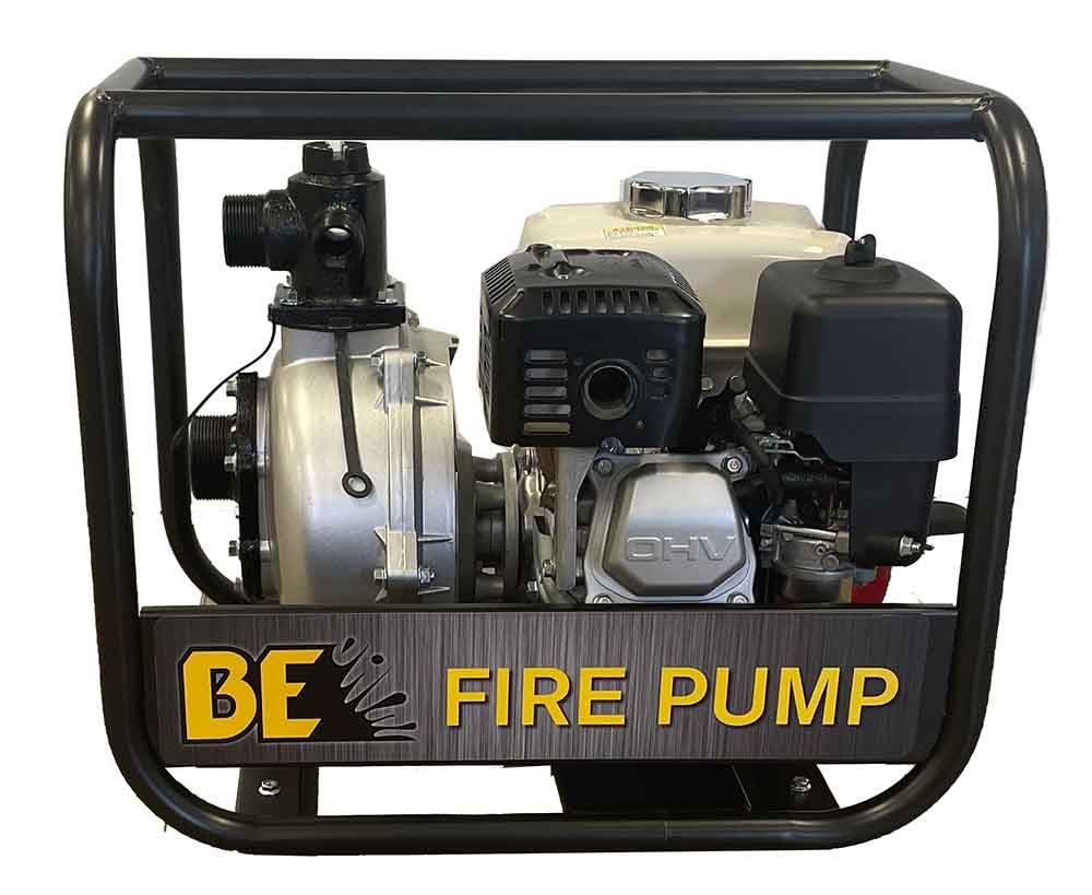 BE 2" Fire Fighting Pump, 550 L/min - Honda 6.5hp, Recoil | HP20651-H