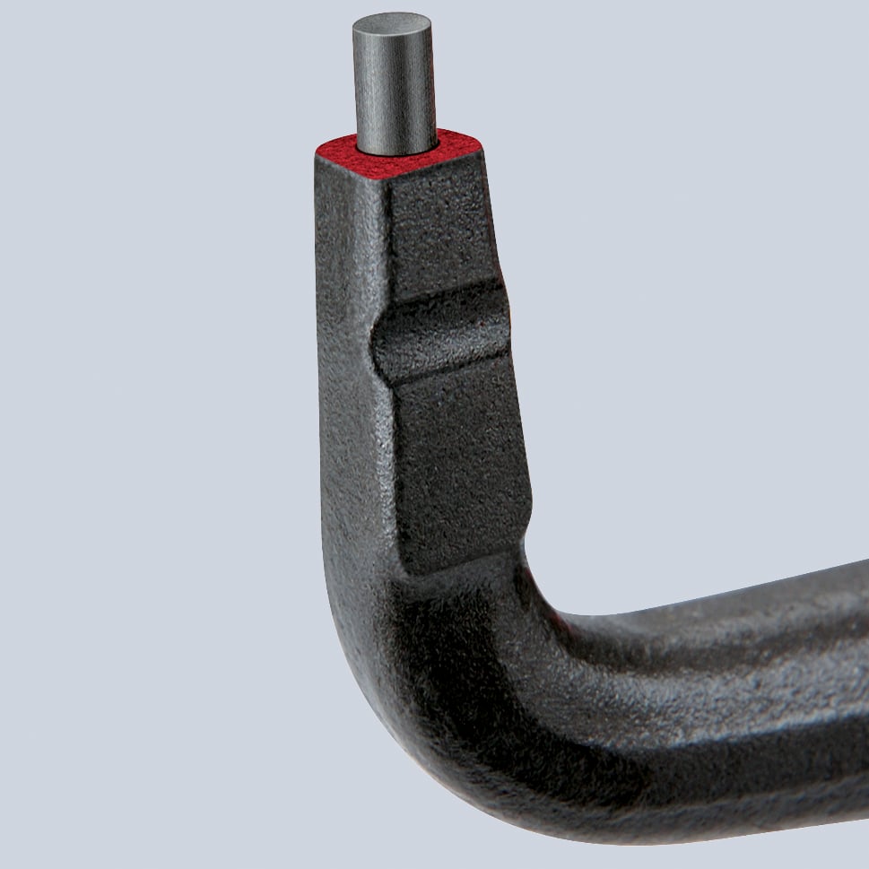 KNIPEX Pliers, Precision Internal Circlip Bent, 19 - 60 mm Ø, 165mm