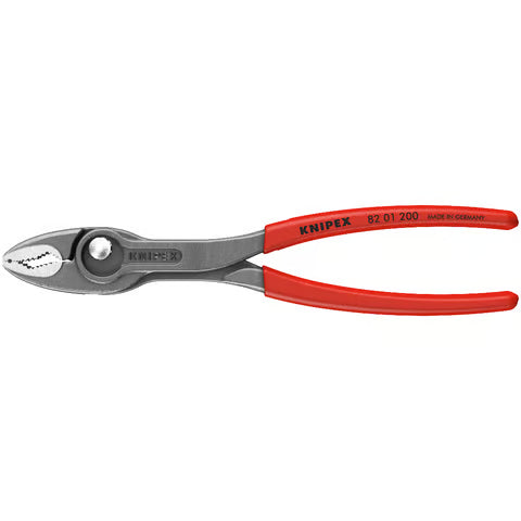 KNIPEX Pliers, TwinGrip Slip Joint, 200mm Uncarded