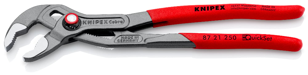 KNIPEX Pliers Cobra 250mm Quickset Plas