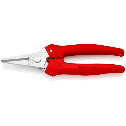 KNIPEX Shears Combination, Plastic Coated, 140mm