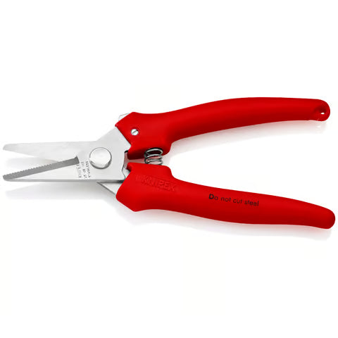 KNIPEX Shears Combination, Plastic Coated, 140mm
