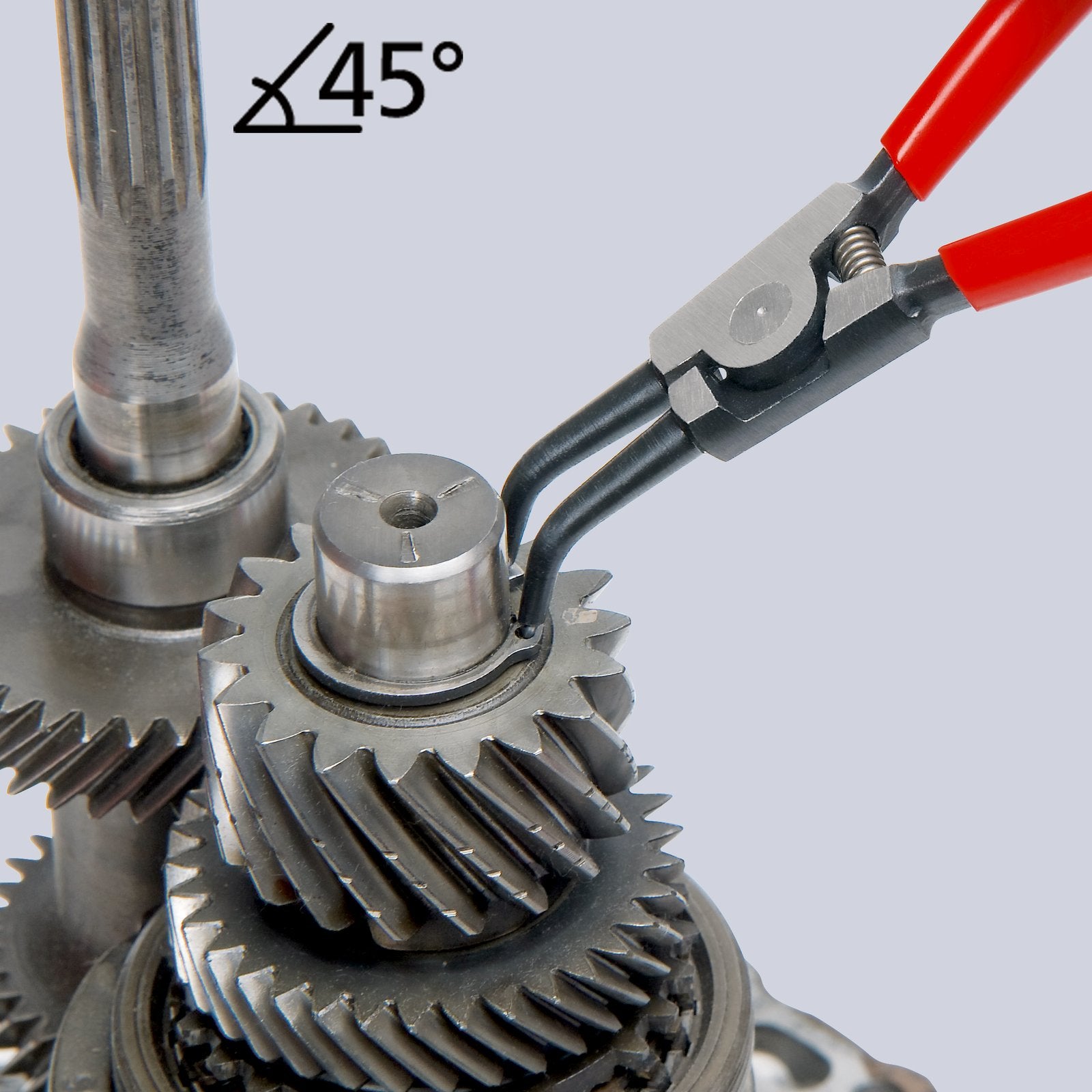KNIPEX Circlip Pliers External Bent 45° 185mm