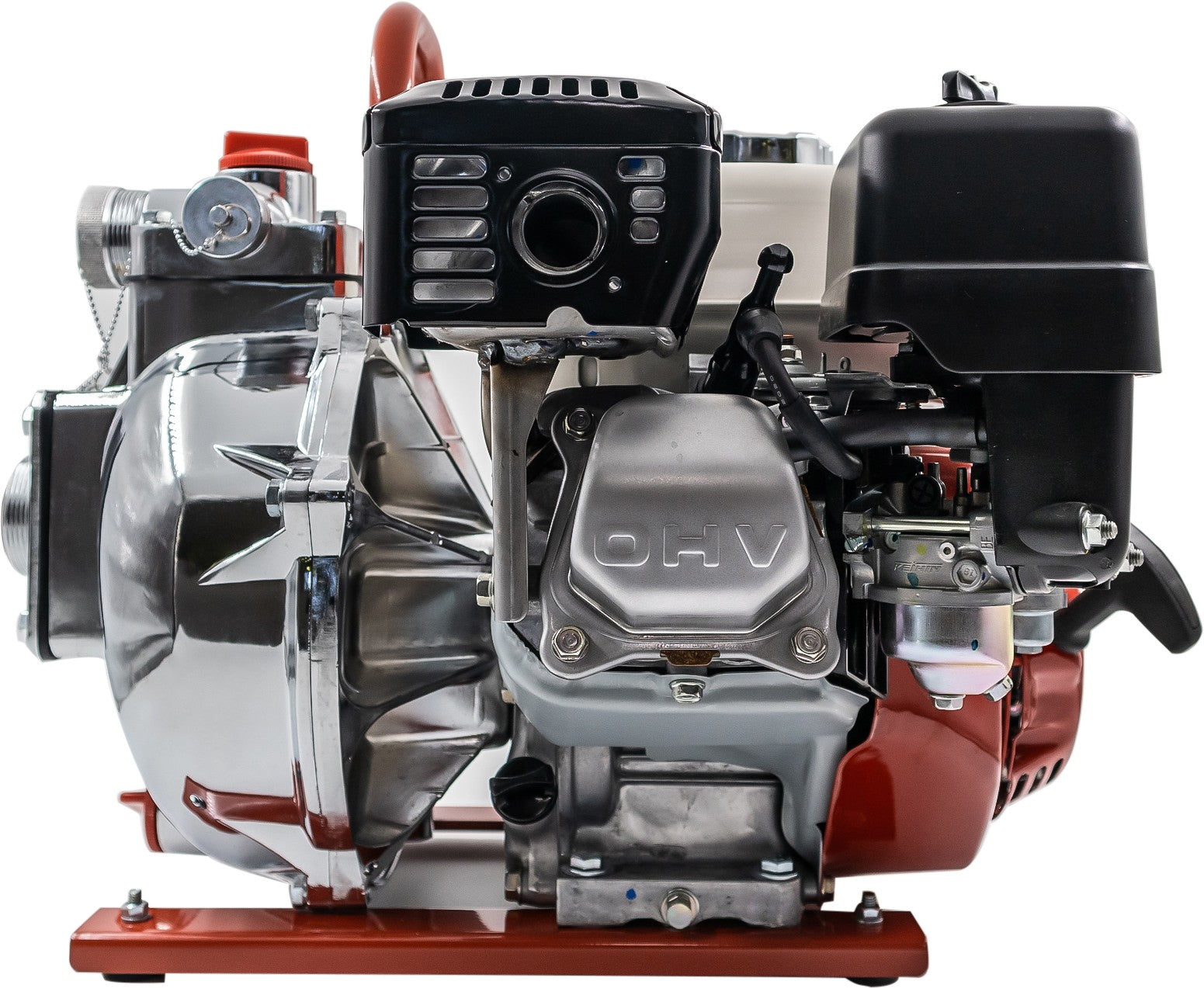BE 1.5" Fire Fighting Pump, 450 L/min - Honda 6.5hp, Recoil, Handlekit | HP20650-HA