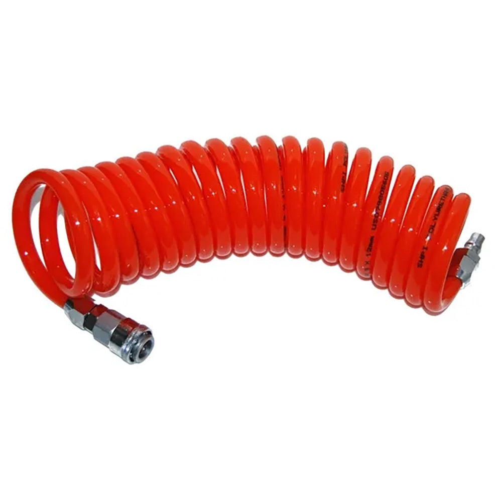 ITM Recoil PU Air Hose Orange - 8 x 12mm - 10M