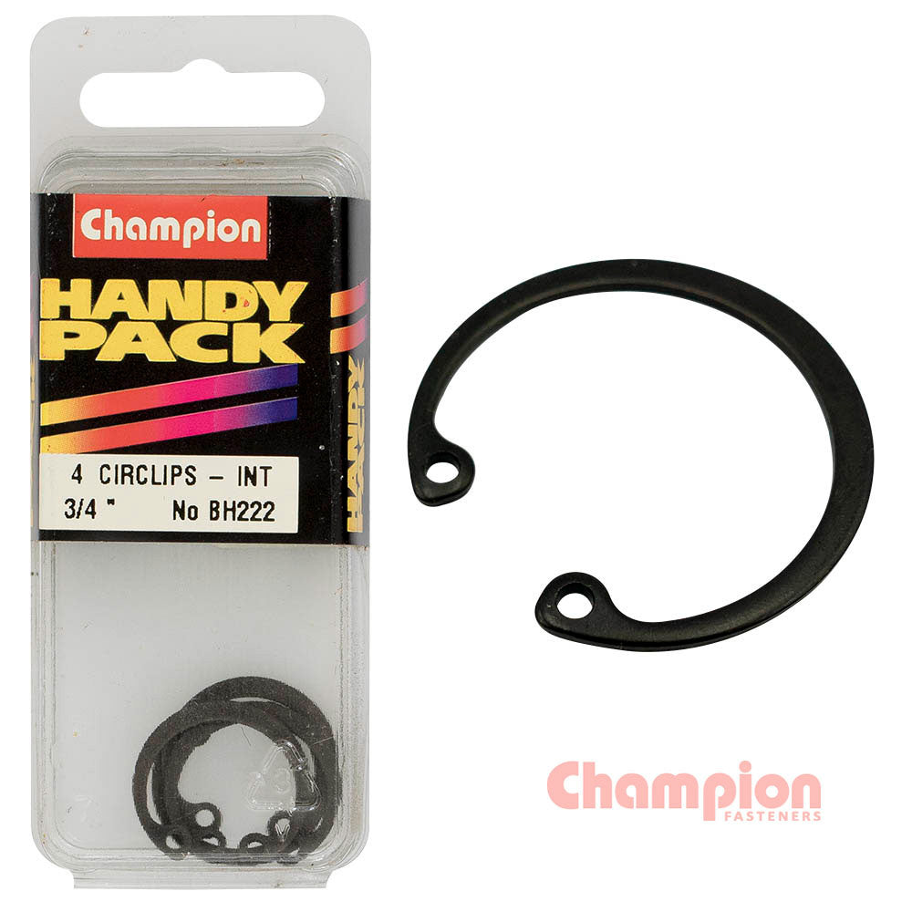 Champion Circlips-Internal Shaft-3/4in (Rtw19)