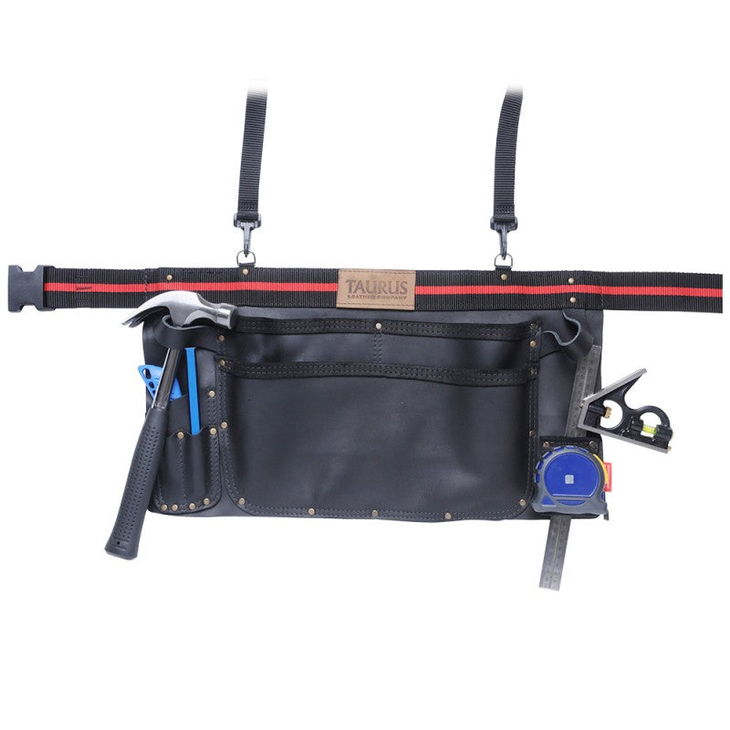 Taurus Full Leather 3 Pkt Carpenters Apron