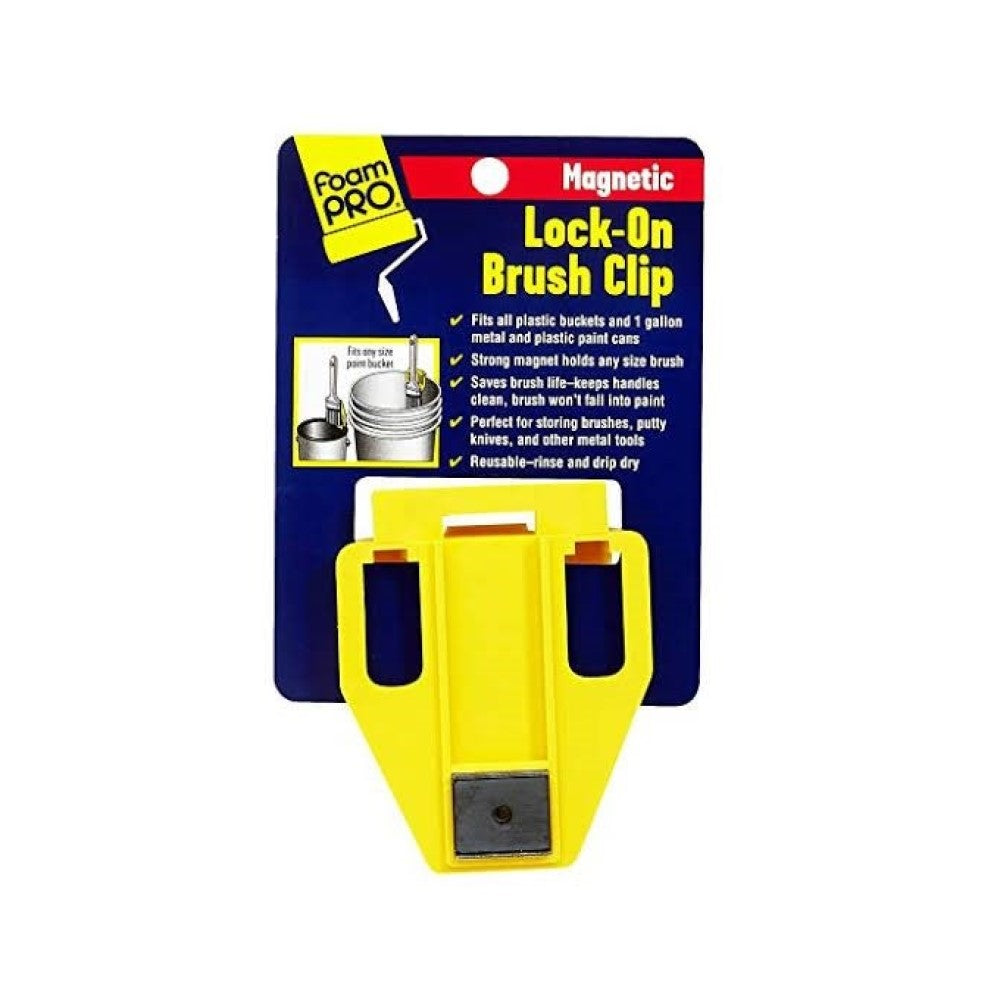 Magnetic Lock-On Paint Brush Holder