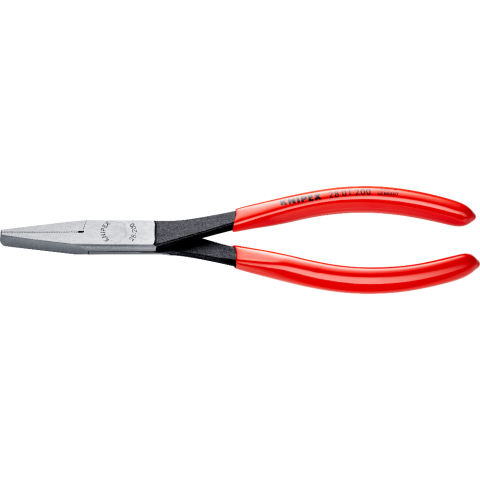 KNIPEX Pliers Long Reach Needle Nose, Plastic Coated, 200mm