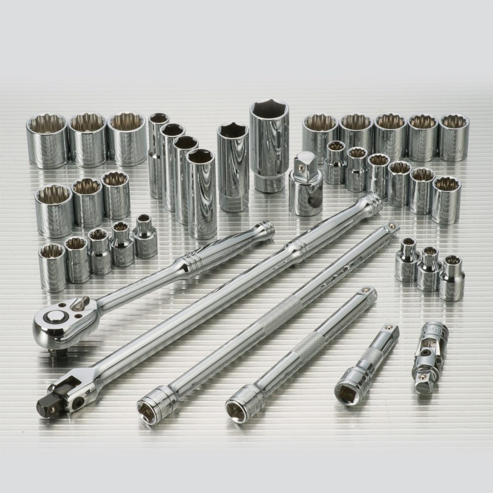 Powerbuilt 3/8” Dr 39pc Combination Socket Set