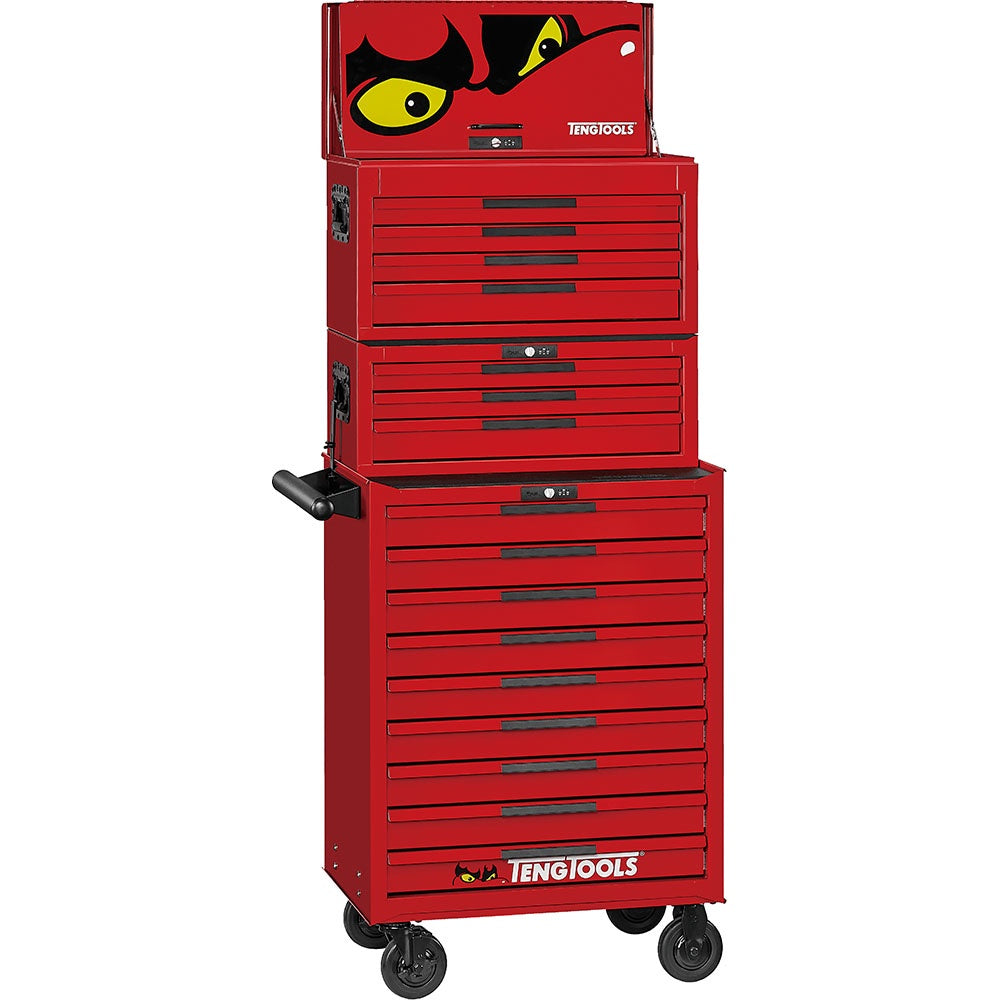 Teng 1033pc Pro35 26in Mega Master Tool Kit - Red