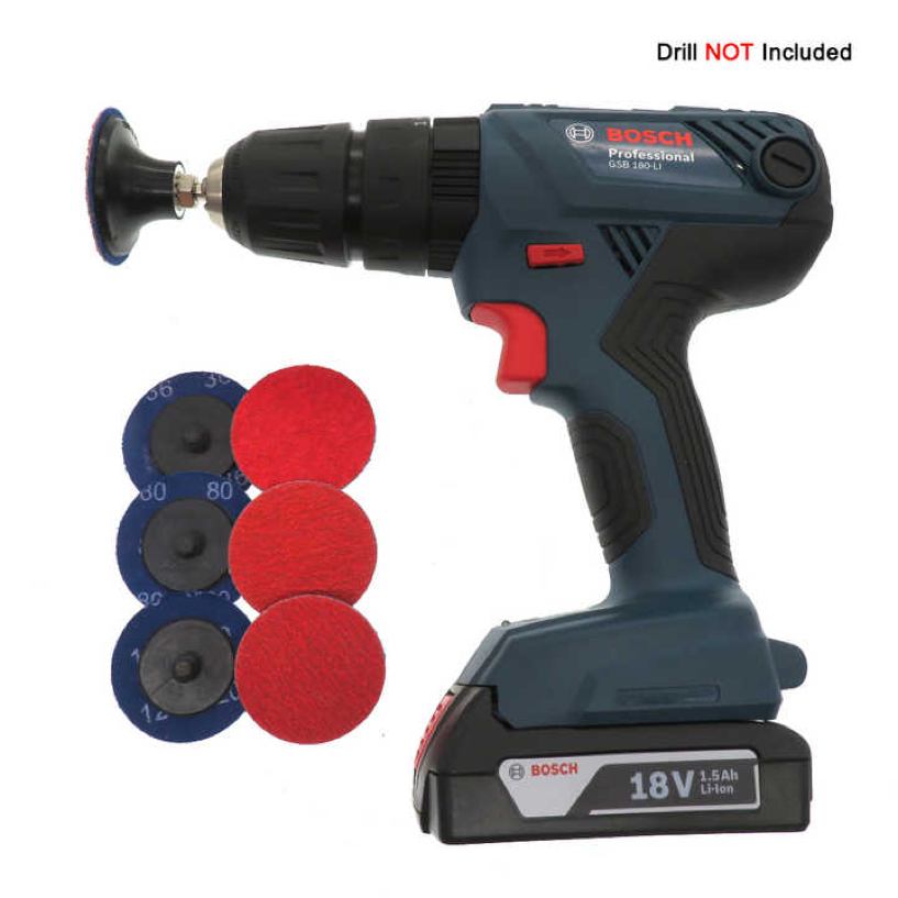 50mm Quick Change Roll Lock Disc P80