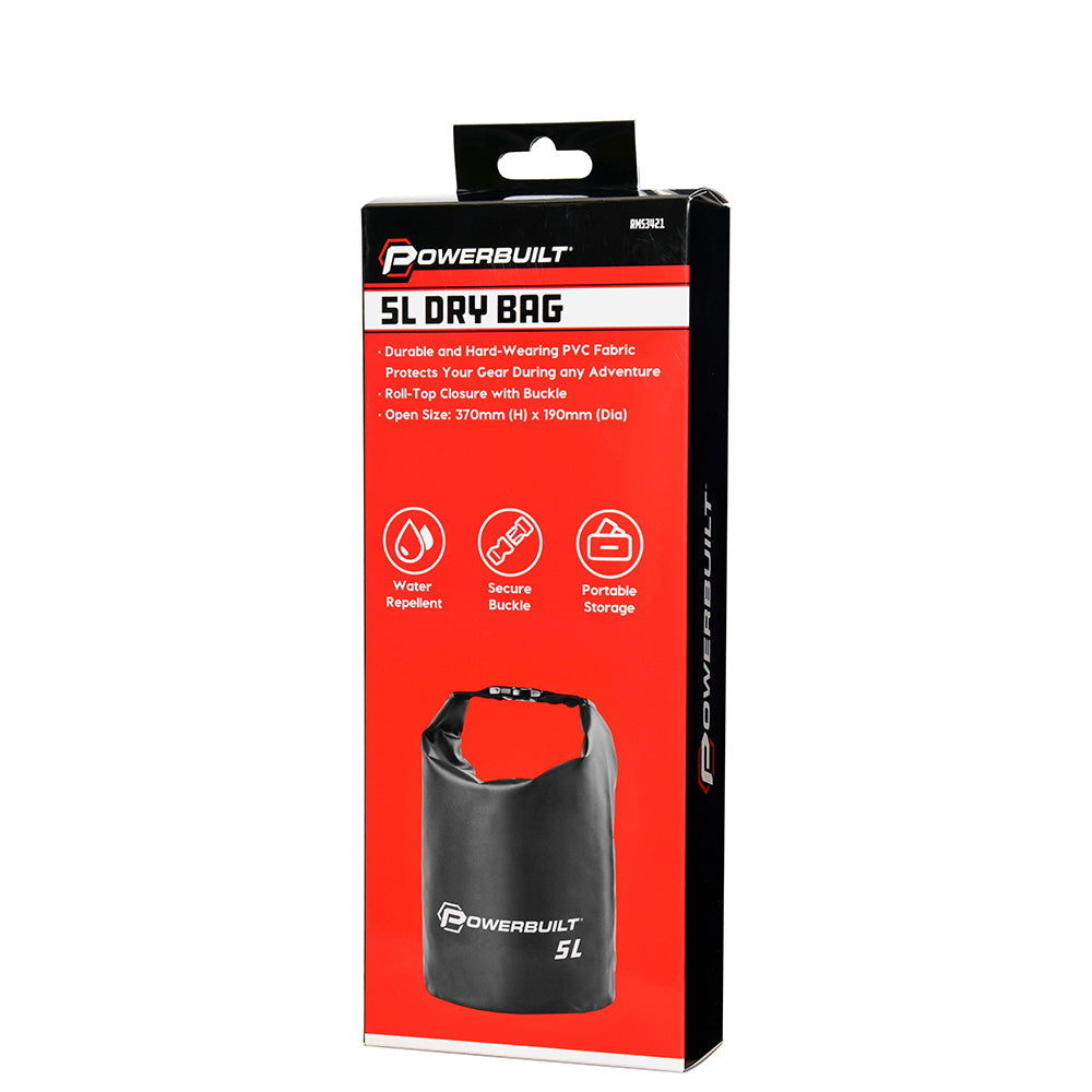 Powerbuilt All-Purpose Dry Bag 5 Litre