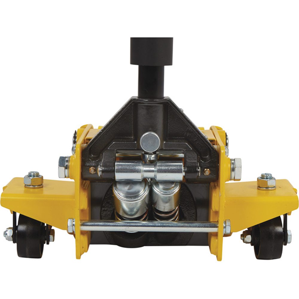 Powerbuilt 3 Ton / 2700kg Professional Super Duty Trolley Jack Yellow Jacket