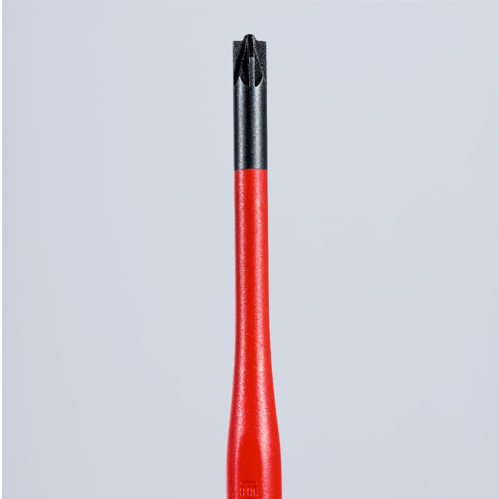 KNIPEX Cross Slot Screwdrivers Slim insulated IEC 60900:2012