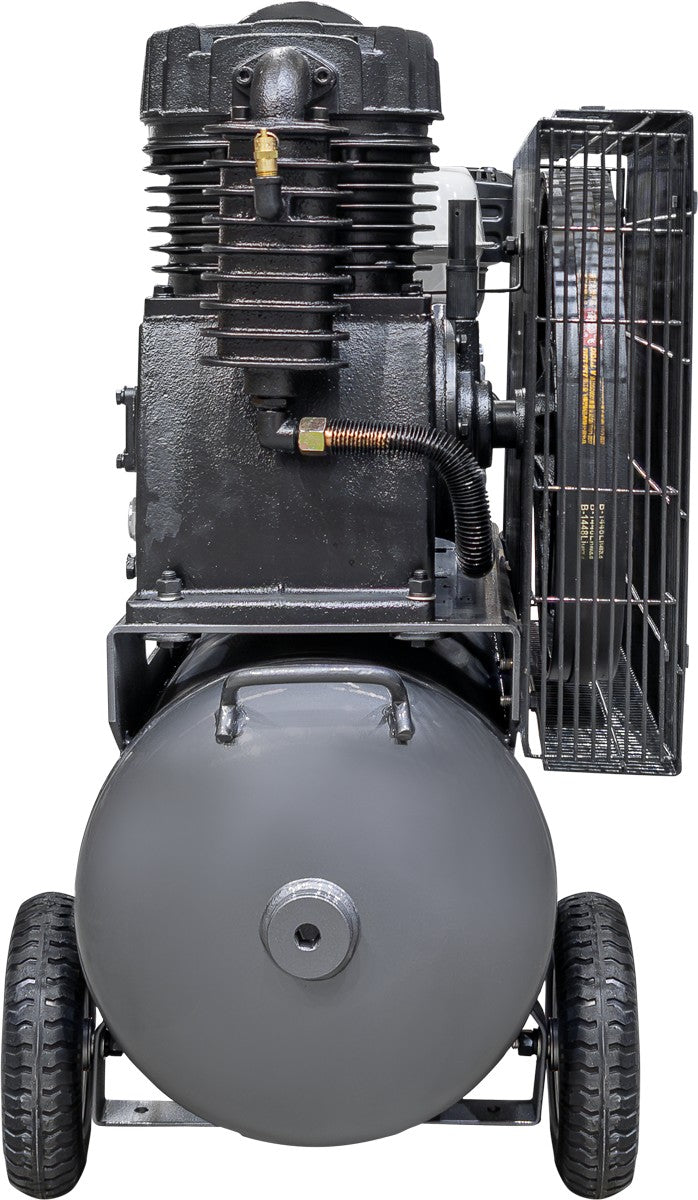 BE 70L Air Compressor - 6.5hp Petrol, Belt Drive | P7065-H