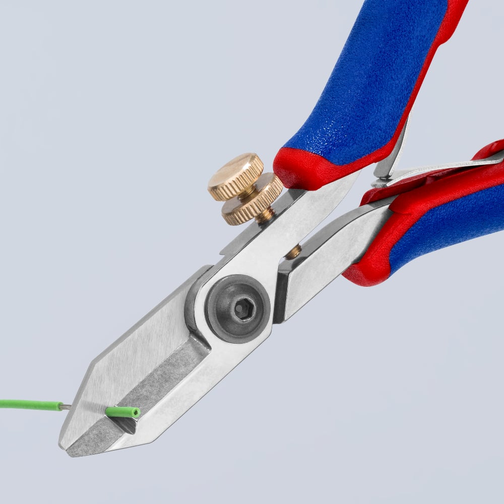 KNIPEX Electronics Wire Stripping Shears, 130mm