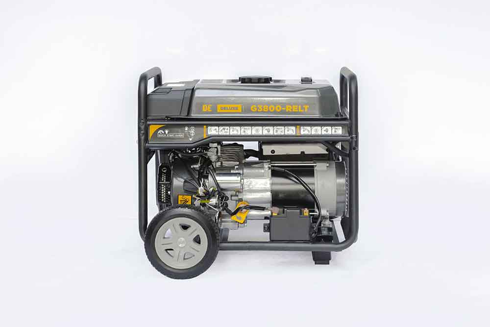 BE 3,400W Petrol Generator - Deluxe, Electric Start | G3800-RELT