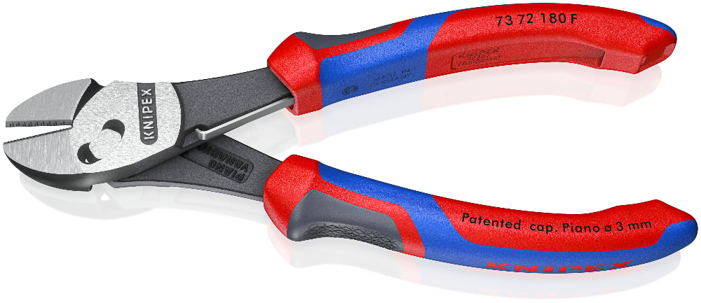 KNIPEX TwinForce Diagonal Cutting Pliers, 180mm