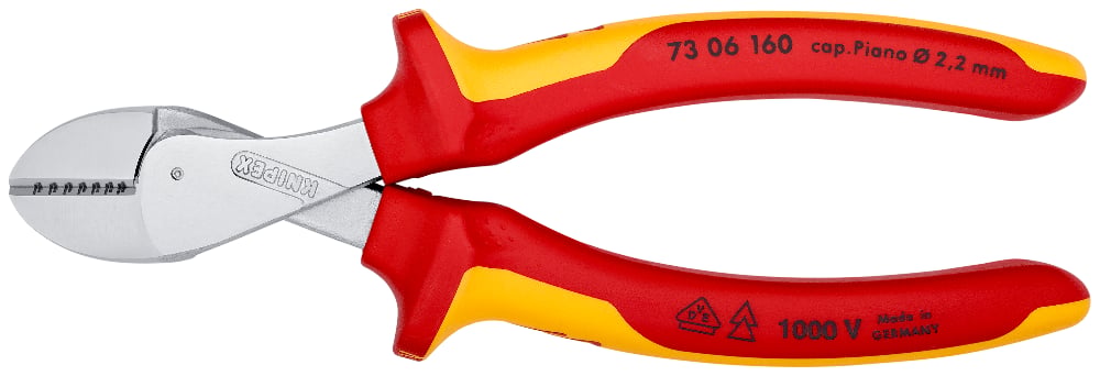 KNIPEX X-Cut Compact Diagonal Cutter 160mm 1000V VDE