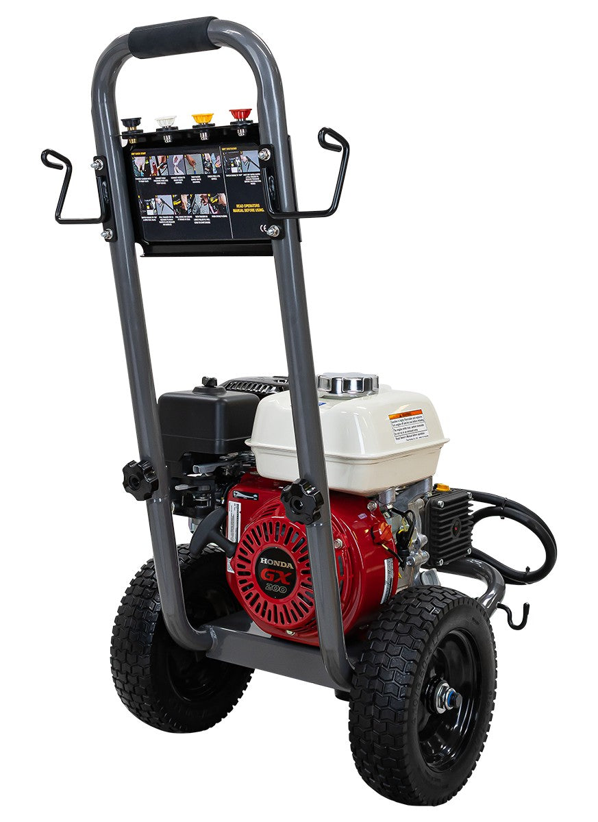 BE 3,000 PSI Petrol Pressure Washer - Honda GX200, Comet Pump | BAR3065C-H