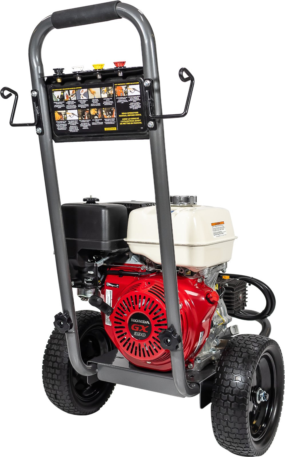 BE 4,000 PSI Petrol Pressure Washer - Honda GX390, Comet Pump, Trolley Frame | BAR4013C-H
