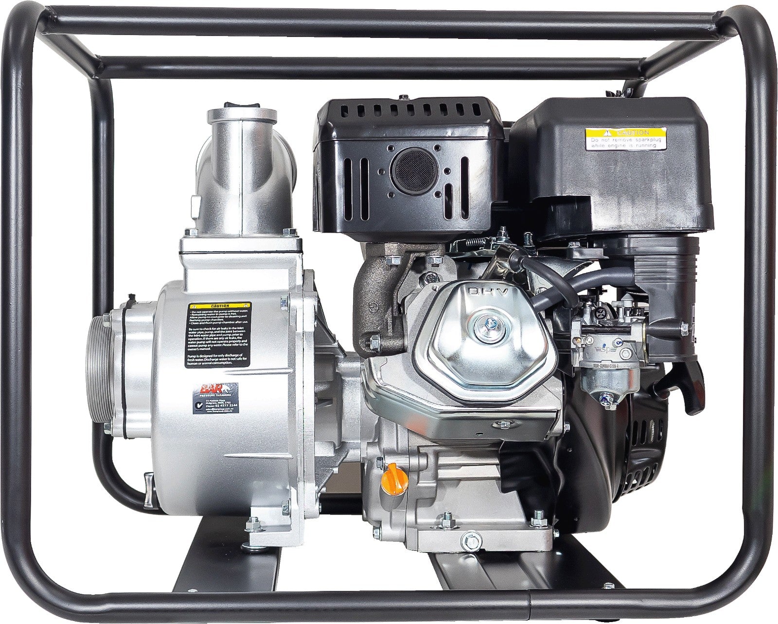 BE 4" Water Transfer Pump, 1,400 L/min - Powerease 15hp, Recoil | WP4015-R
