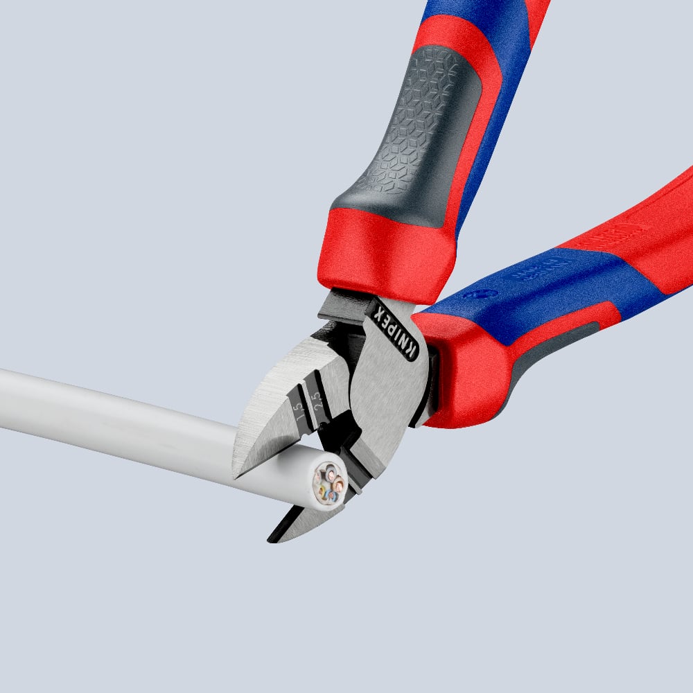 KNIPEX Diagonal Insulation Stripping Pliers, 160mm