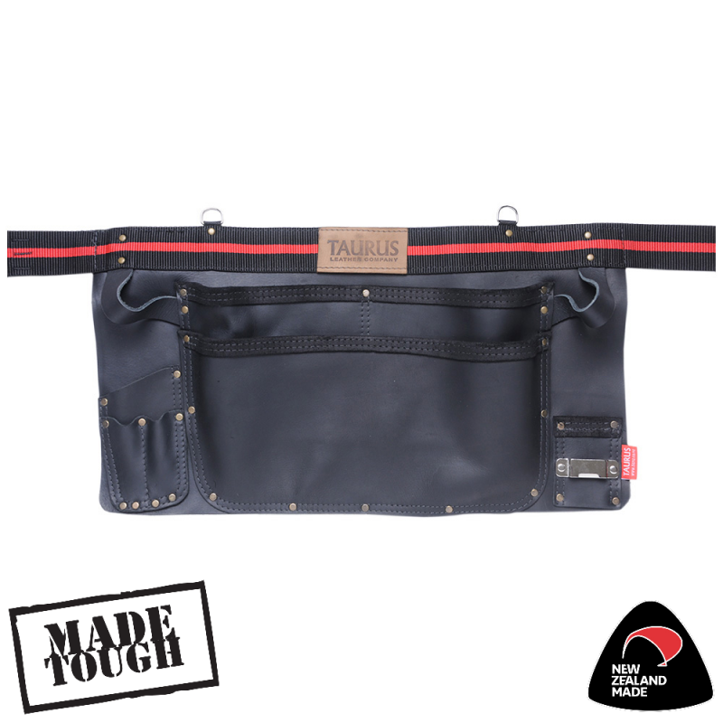Taurus Full Leather 3 Pkt Carpenters Apron