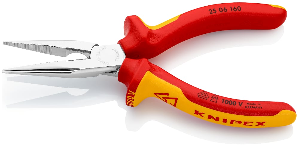 KNIPEX Snipe Nose Pliers 160mm 1000V VDE