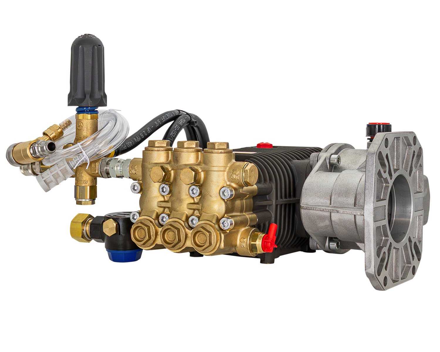 BE 4,000 PSI Pump Assembly - RW Series, 1", Keyed Shaft | RW4040 ASSY + GEAR BOX