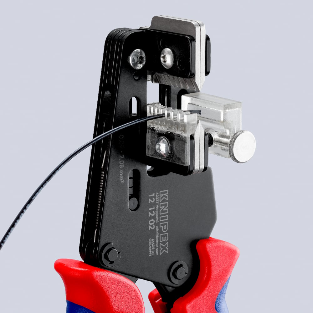 KNIPEX Precision Insulation Stripper (0.03 - 2.08mm2)