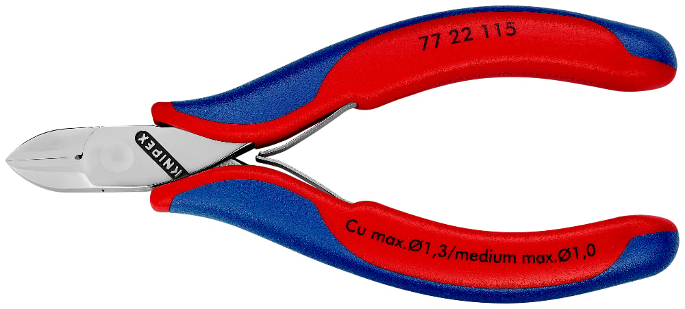 KNIPEX Electronics Diagonal Cutting Pliers, 115mm