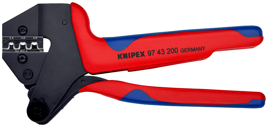KNIPEX Ratcheting Crimp System Pliers Only in Case No Dies