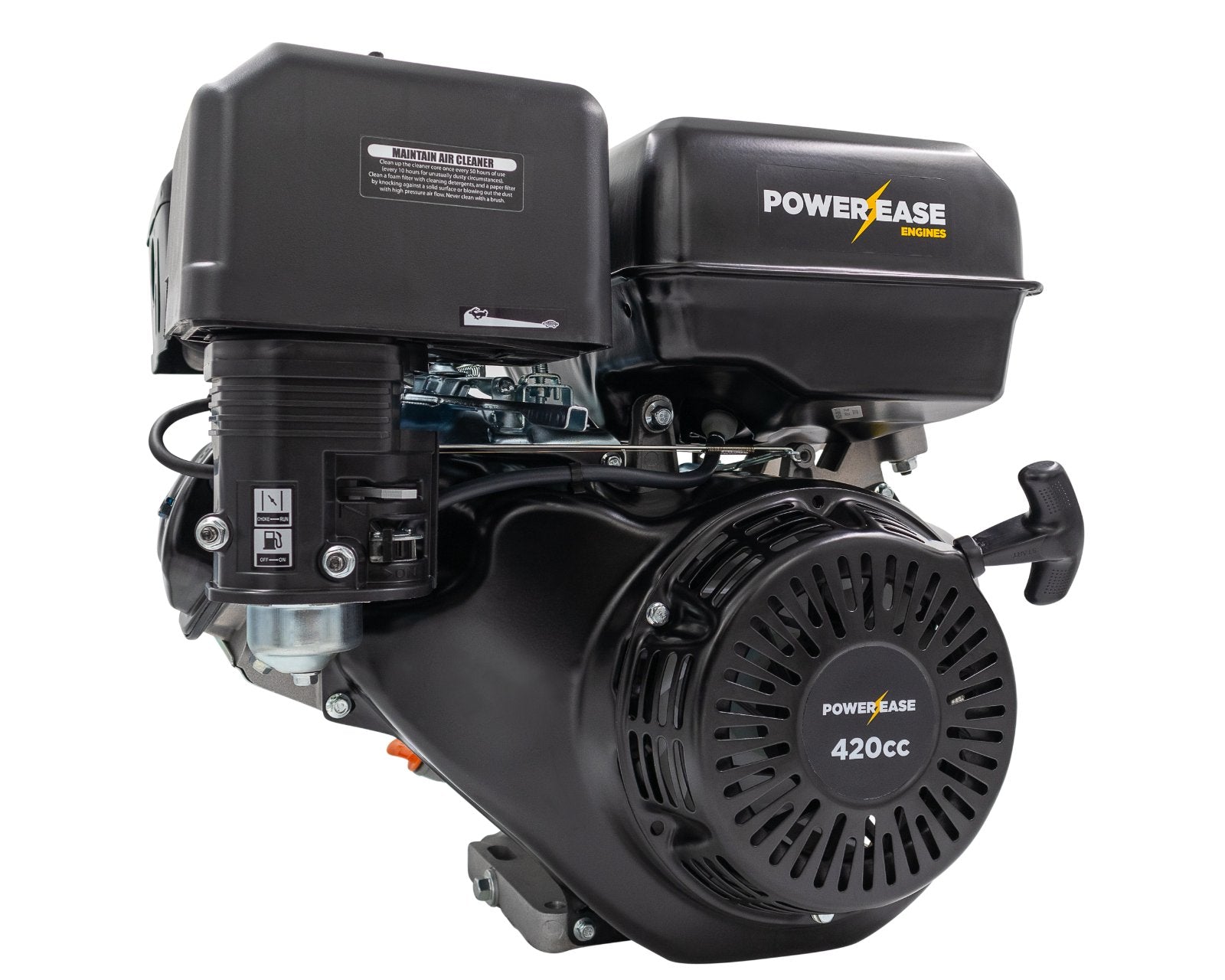 Powerease 15hp Petrol Engine - Recoil Start | R420-RQ
