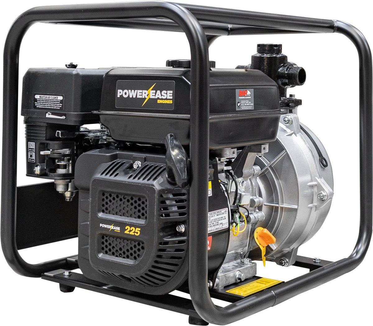 BE 1.5" Fire Fighting Pump, 330 L/min - Powerease 7.5hp, Recoil | HP20702-R