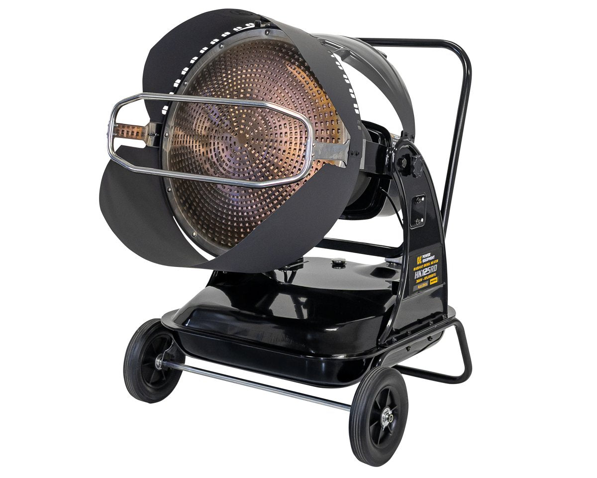 BE 36kW Diesel Radiant Heater - 125,000 BTU, Thermostat | HK125RD