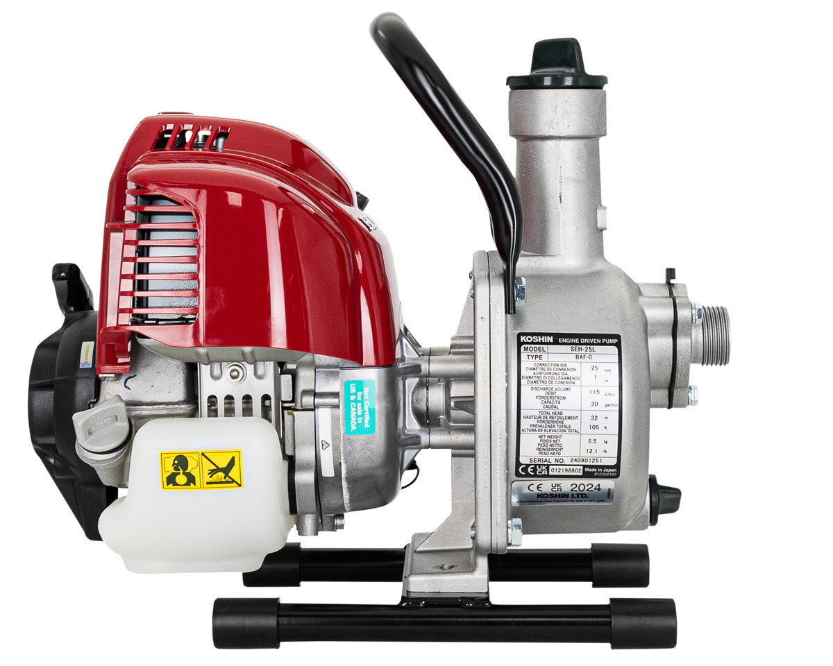 BE 1" Water Pump, 115 L/min - Honda | SEH-25L