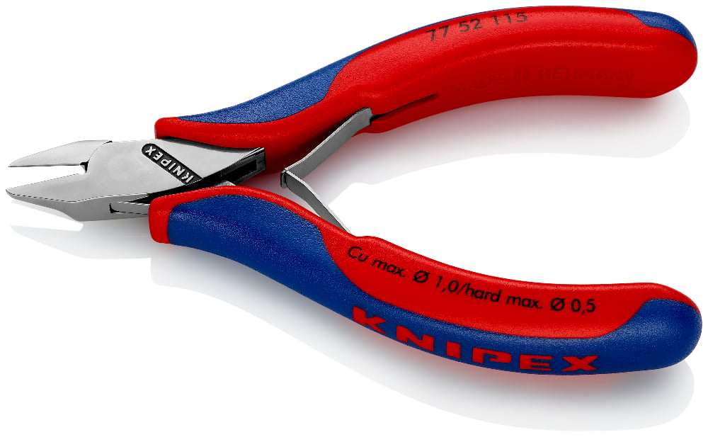 KNIPEX Electronics Diagonal Cutting Pliers, 115mm