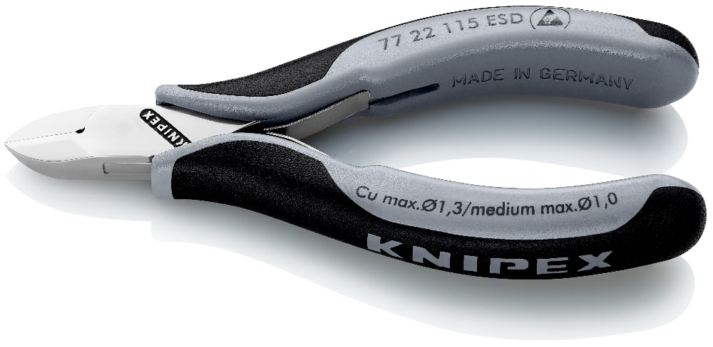 KNIPEX Electronics Diagonal Cutter 115mm