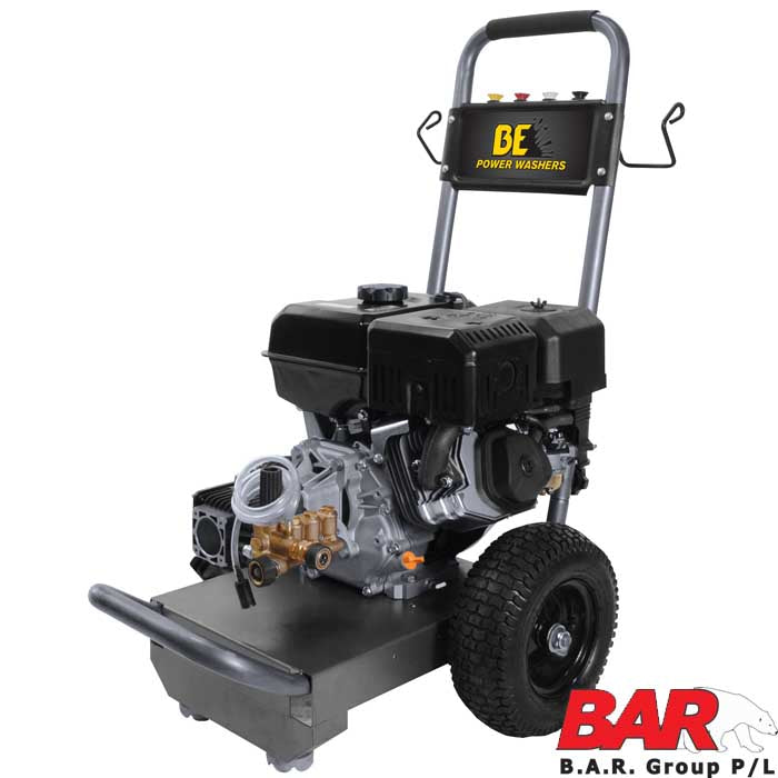 BE 4,000 PSI Petrol Pressure Washer - Powerease R420, Comet Pump | BAR4015C-R