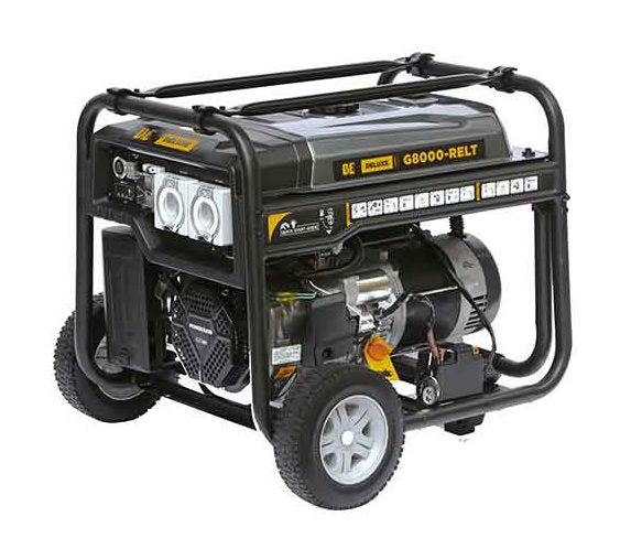 BE 6,400W Petrol Generator - Deluxe, Electric Start | G8000-RELT