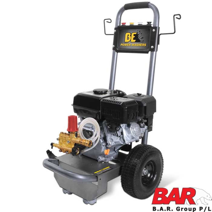 BE 3,100 PSI Petrol Pressure Washer - Powerease R225, Comet Pump | BAR3170C-R