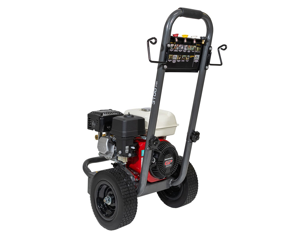 BE 3,000 PSI Petrol Pressure Washer - Honda GP200, Comet Pump | BAR3065C-HG