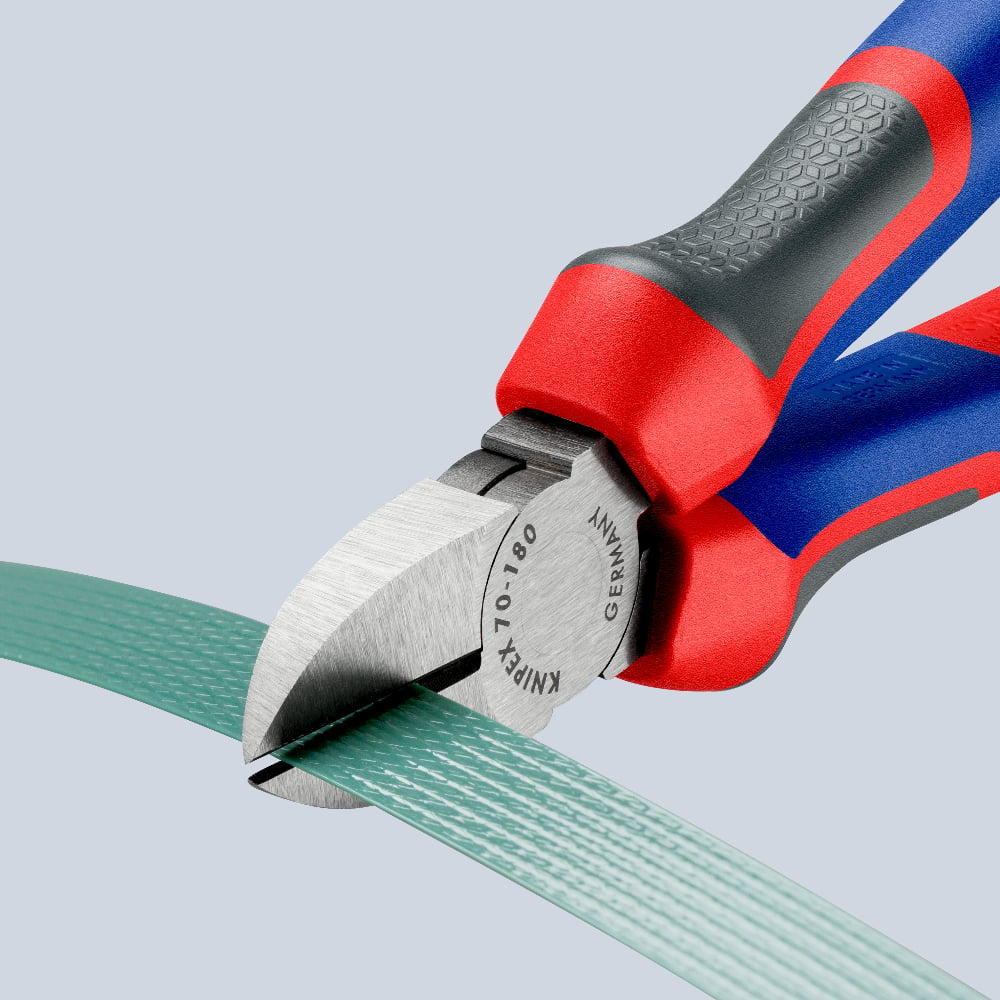 KNIPEX Diagonal Cutting Pliers, 180mm